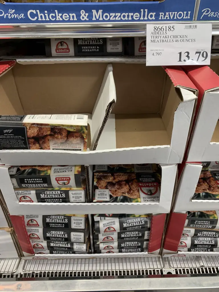 Costco Chicken Meatballs by Aidells, Teriyaki Chicken Costco Fan
